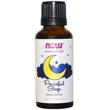 Peaceful Sleep Oil Blend, 1 oz - NOW Foods Essential Oils