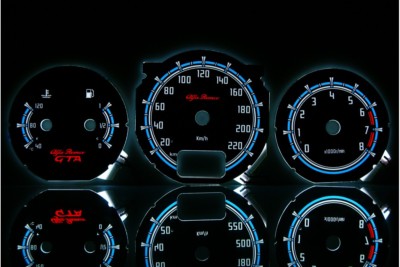 146 Alfa Romeo 145 glow gauges dials plasma dials kit tacho glow dash  Design 2  eBay