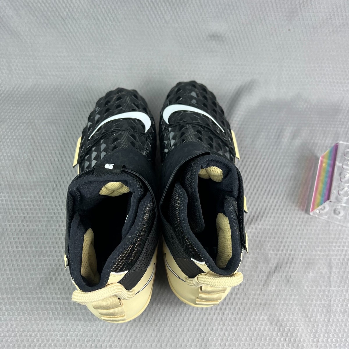 New Nike Men\'s Size 16 Nike‎ Force Savage Elite 2 Cleats Black Gold BV3962-011. Nike Force Savage Elite 2 Men main image 2