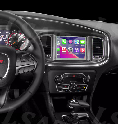 For Dodge Challenger Charger 2015-2021 Android CarPlay Stereo Radio GPS Player