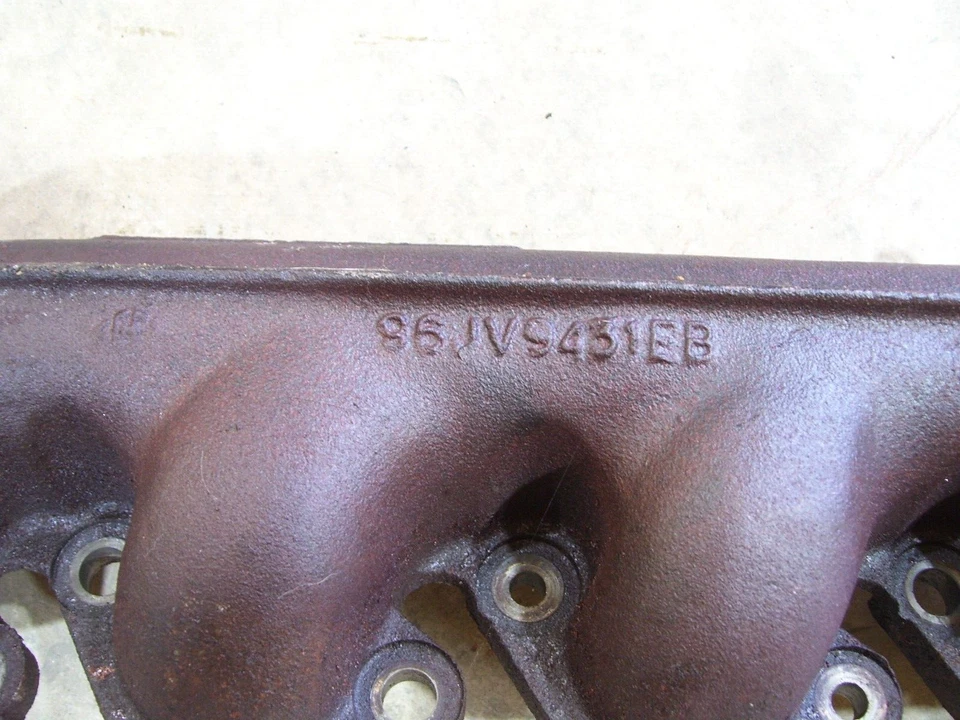 Juego de pares de colectores de escape derecho e izquierdo Jaguar xj8 2000 original OEM Foto 3 de 4