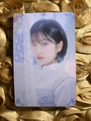 YUJIN IVE Fairy Wish Edition Kpop Girl Photo Card Sheer Light