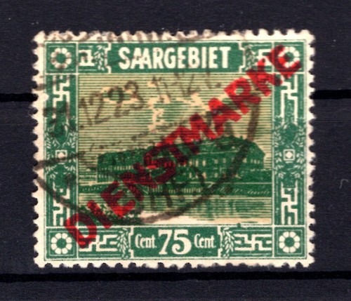 Saar Servizio 10II Abart Timbrato (L6641 | eBay