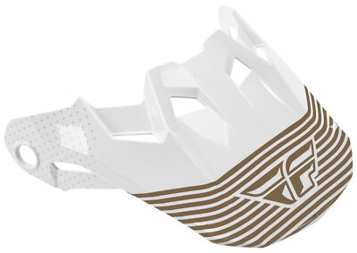 Fly Racing Formula CC Primary LE Helmet Visor/Peak White/Copper