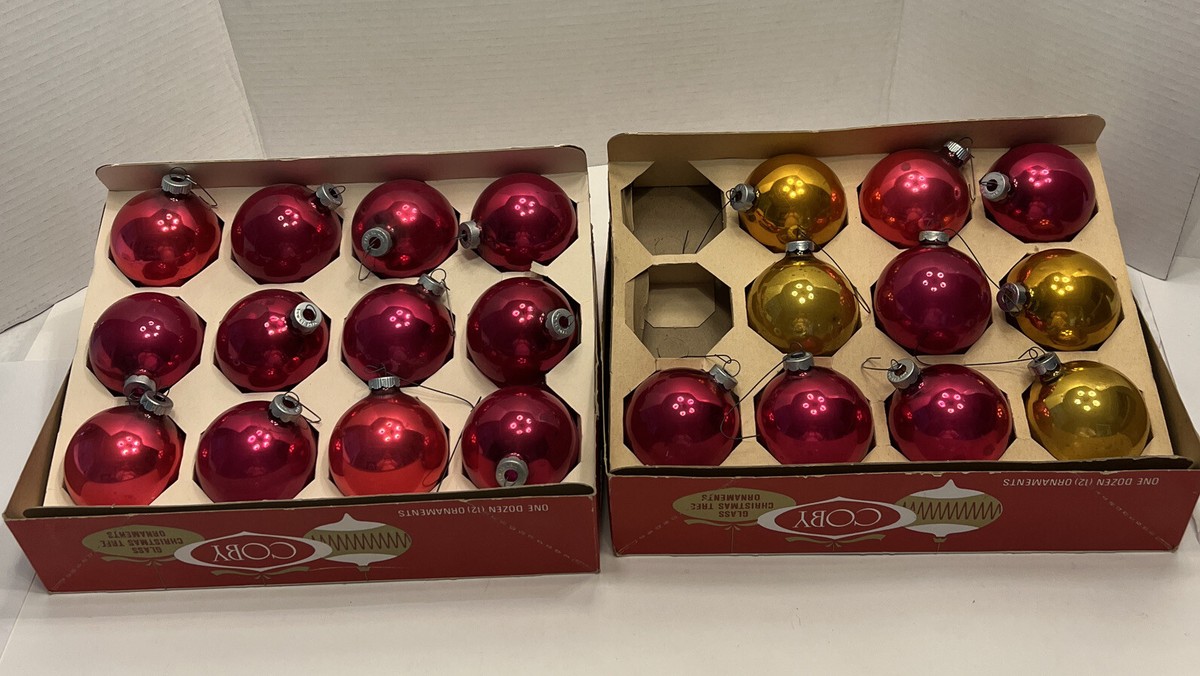 Vintage Coby / 22 Glass Pink Gold 2.5