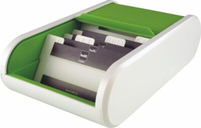 Visitenkarten Aufbewahrungsbox f. 300 Karten helit Visitenkartenbox the personal