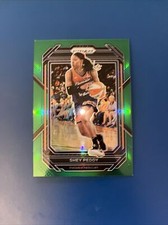 2023 Panini WNBA Prizm Green Refractor #110 Shey Peddy Phoenix Mercury