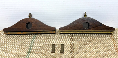 Vintage STANLEY No. 85 1/2 Wooden 7" Carpenters Gauge Scribe Brass Screw Corner