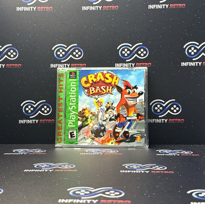 Crash Bash Sony PlayStation 1 PS1 CIB Complete Refurbished Tested Free Shipping