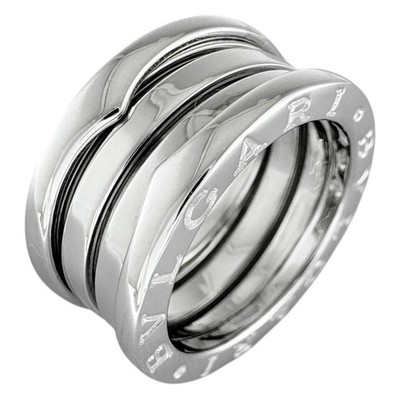 BVLGARI Ring US 4 1/2 EU48 K18 Weißgold B-zero.1 3 Bänder gebraucht