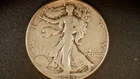 A 1944 P Walking Liberty Half Dollar 90% SILVER Free Shipping  + Tracking + 002