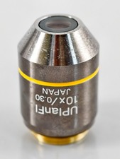 OLYMPUS UPLANFL 10x 0.30 NA MICROSCOPE OBJECTIVE BX IX AX