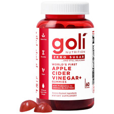 7 PACK Goli Nutrition Apple Cider Vinegar Zero Sugar Gummies 60ct 420 Total 
