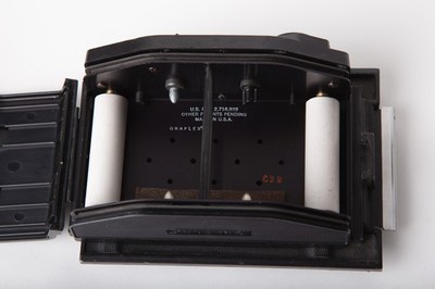 Singer Graflex RH50 Graphic Back for 4X5 Inch Camera 70mm Roll