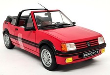 Solido 1/18 - Peugeot 205 CTi 1.6 Vallelunga Red 1989 Diecast model car