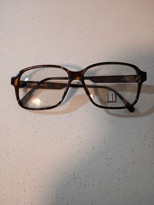 ICM Dunhill Tortoise Sunglasses with Leather Printed Case Made In Italy Unisex