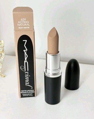 Macximal Matte Lipstick #624 Acting Natural Silky Matte Lipstick 0.12 oz NIB