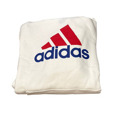 Adidas Men's 2 Tone Bos Hoodie JW4814 Graphic Sweatshirt Size Large New