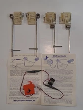 Retracts Carl Goldberg Main Gear & 2 Nose Gears + Retract Servo & Switch Assy.