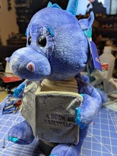 Cuddle Barn Dalton the Storytelling Dragon 12" Animated Plush Recites 5 Stories