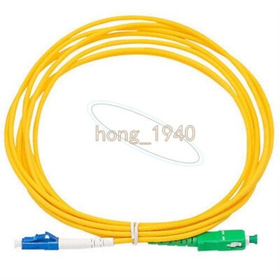 10 Meter SC/APC to LC/UPC SM Single Mode 9/125 Fiber Patch Cord Simplex
