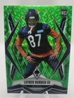 2025 Panini Phoenix Football Lime Green Pyramids Luther Burden III #196