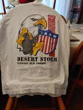 vintage operation desert storm t-shirt size large