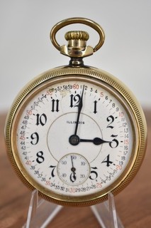 Reloj Bolsillo Illinois Bunn Special Railroad 1913 2572183 16s 21j Funciona 10k GF
