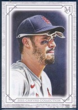 NOLAN ARENADO 2022 Topps Museum Canvas Collection #CCR-29 St. Louis Cardinals