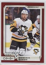 2018-19 O-Pee-Chee Red Dominik Simon #436 0c3