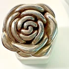 STUNNING .925 Vintage Sterling Silver Estate Ring Size 6.75