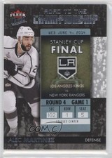 2014-15 Fleer Ultra Road to the Championship Alec Martinez (Round 4 6/4/14) 2u9