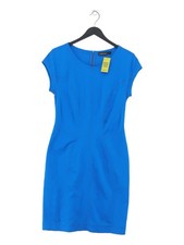 Marc Cain Bodycon Midi Dress UK12 in Blue
