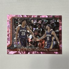 2025 Topps Pink Diamante Trey Murphy III #299 Won't Bow Down Pels Pair Pelicans