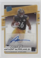 2020 Chronicles Clearly Donruss Rated Rookie Anthony McFarland Jr Auto 0zu6