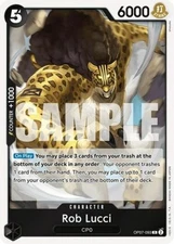 Rob Lucci - OP07-093 - R - Foil - Near Mint