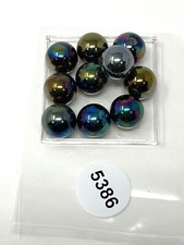 MEGA Marbles, 10 Meteor Mega Marbles , Pre 2000 CM99-5386 