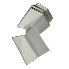 SEZIONI ANGOLARI 10 PEZZI PROFILO ANGOLARE IN ALLUMINIO 50X30X30 mm