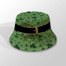 St Paddy's - Bucket Hat Fashion Sun Cap Packable Outdoor Fisherman Hat Unisex