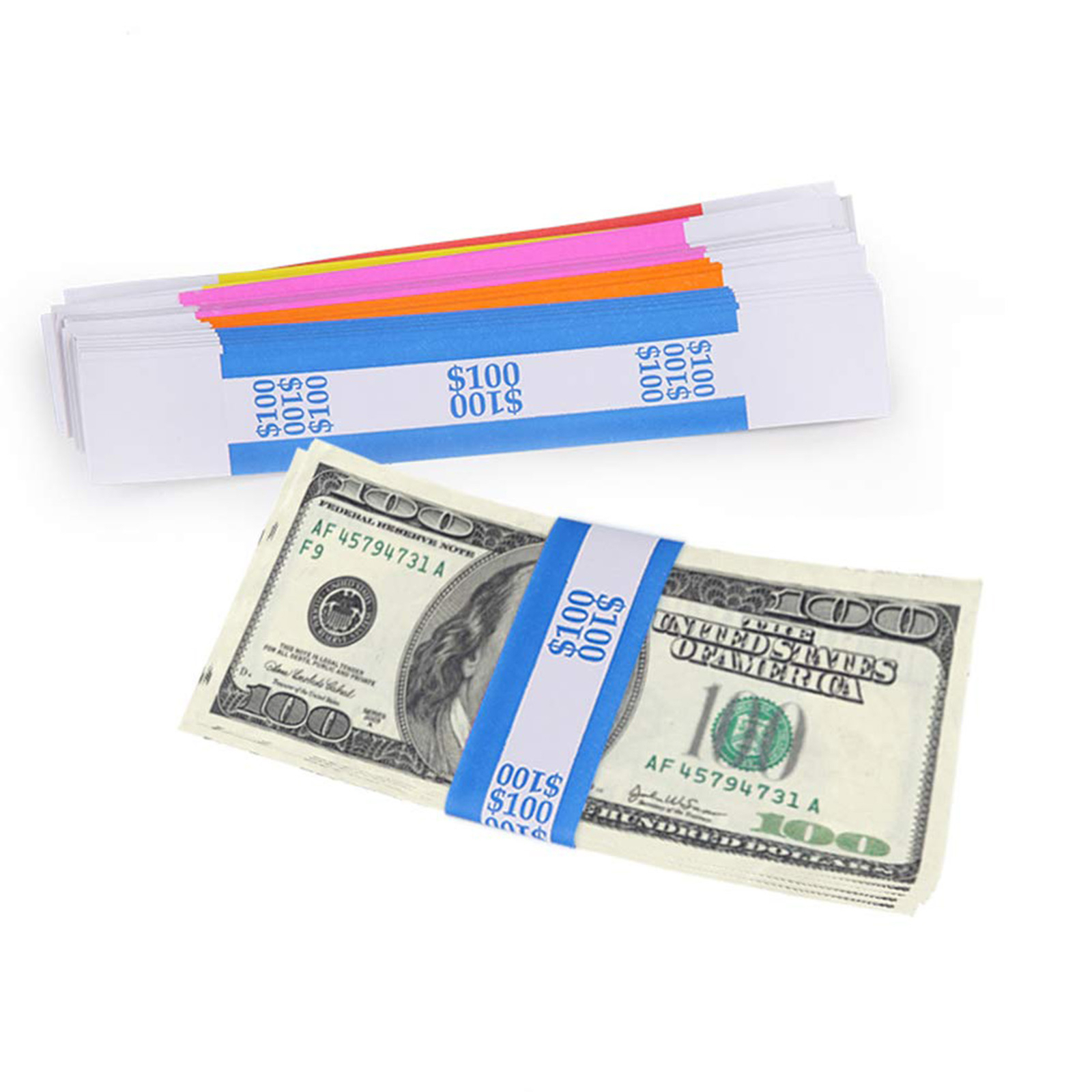 Cash Management Accessories Money Denomination Identifier 450pcs Band Bundle 9 eBay
