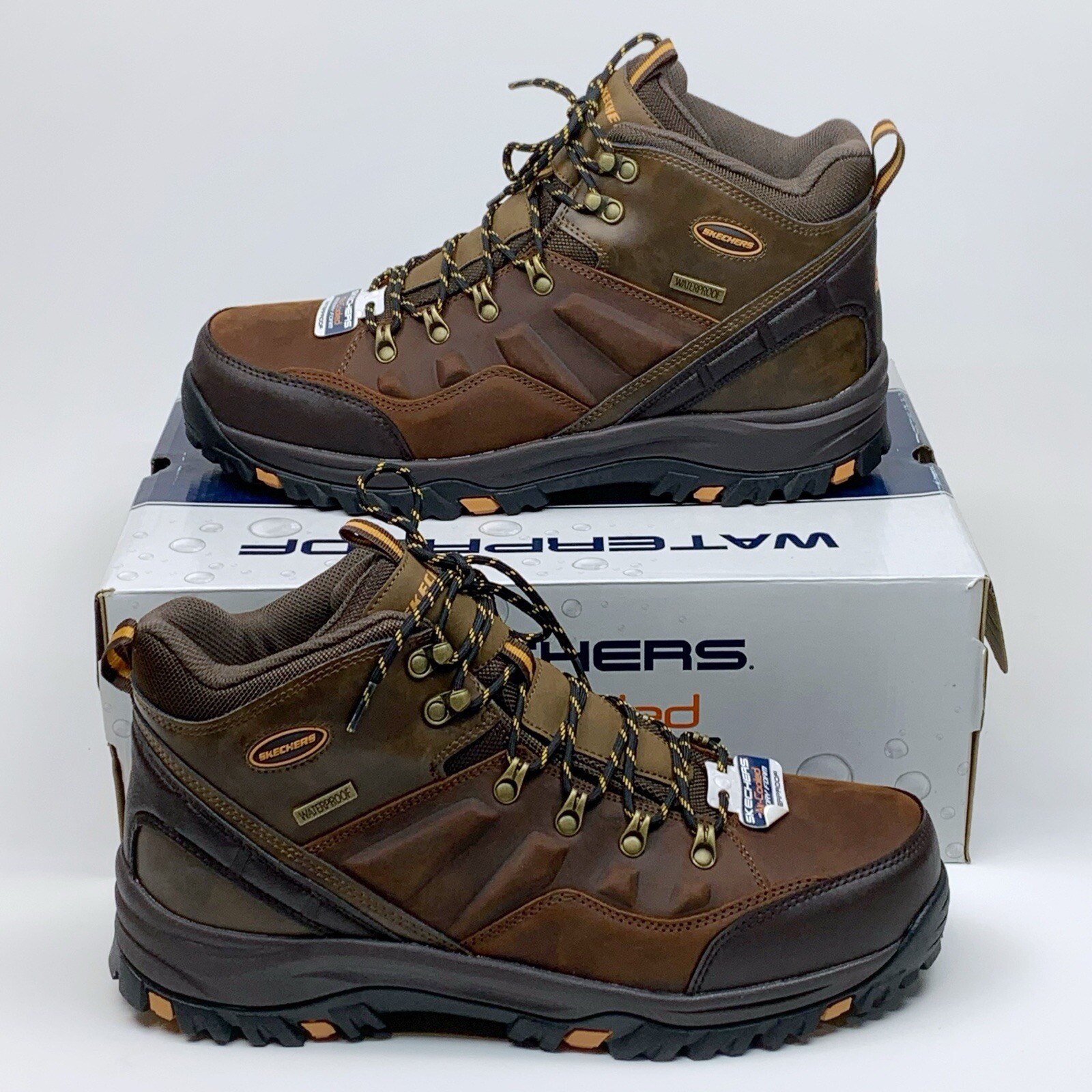 &rsquo;s Size 13 Relment-traven Hiking Waterproof Dark Brown Boo