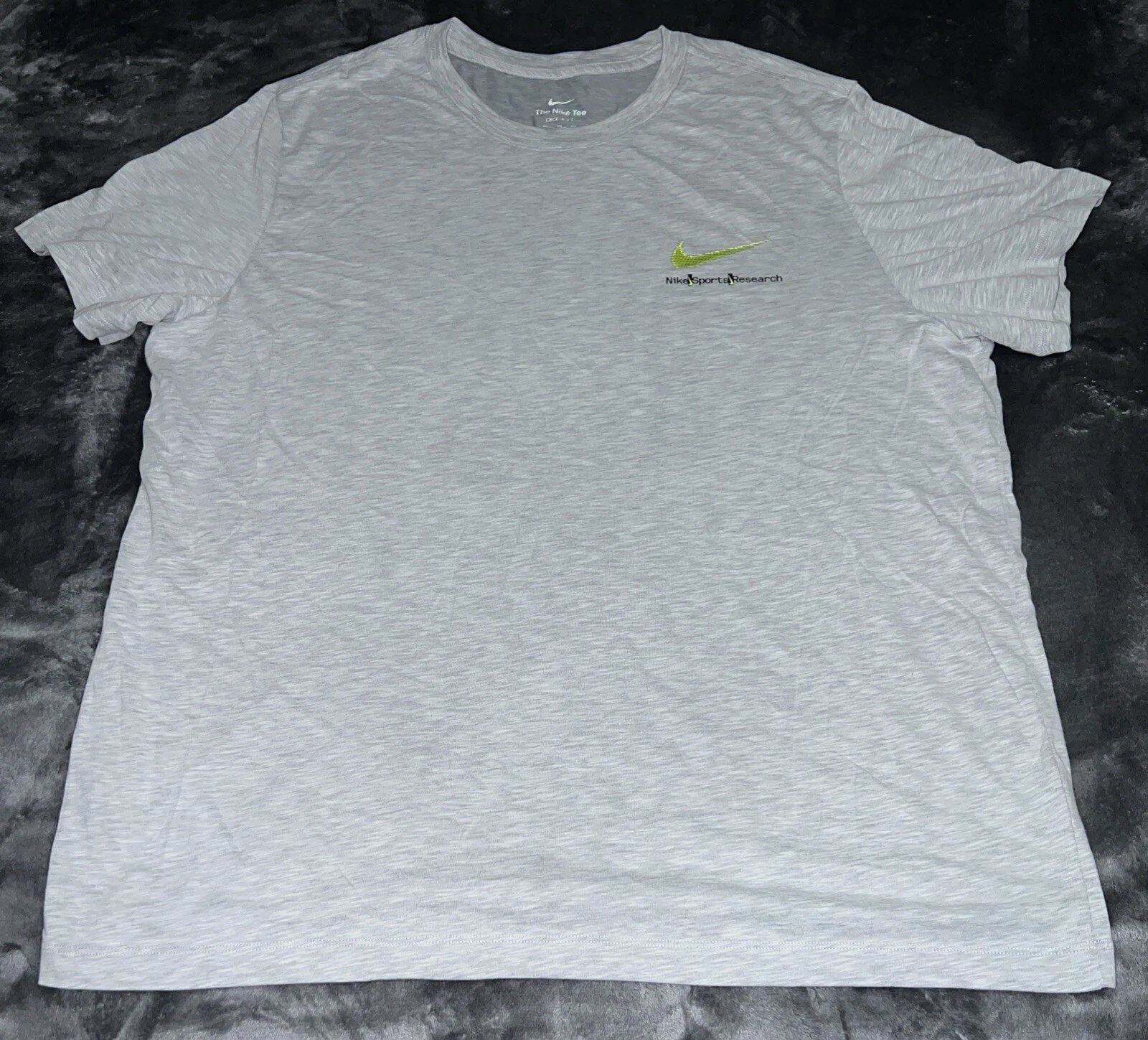2XL NIKE DRI-FIT T-SHIRT GREY FJ2454-100 NWOT