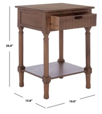 Safavieh Landers 1 Drawer Accent Table, Reduced Price 2172716965 ACC5708C
