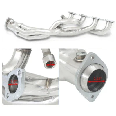 FOR 96-04 Ford MUSTANG GT 4.6L V8 STAINLESS LONG TUBE MANIFOLD