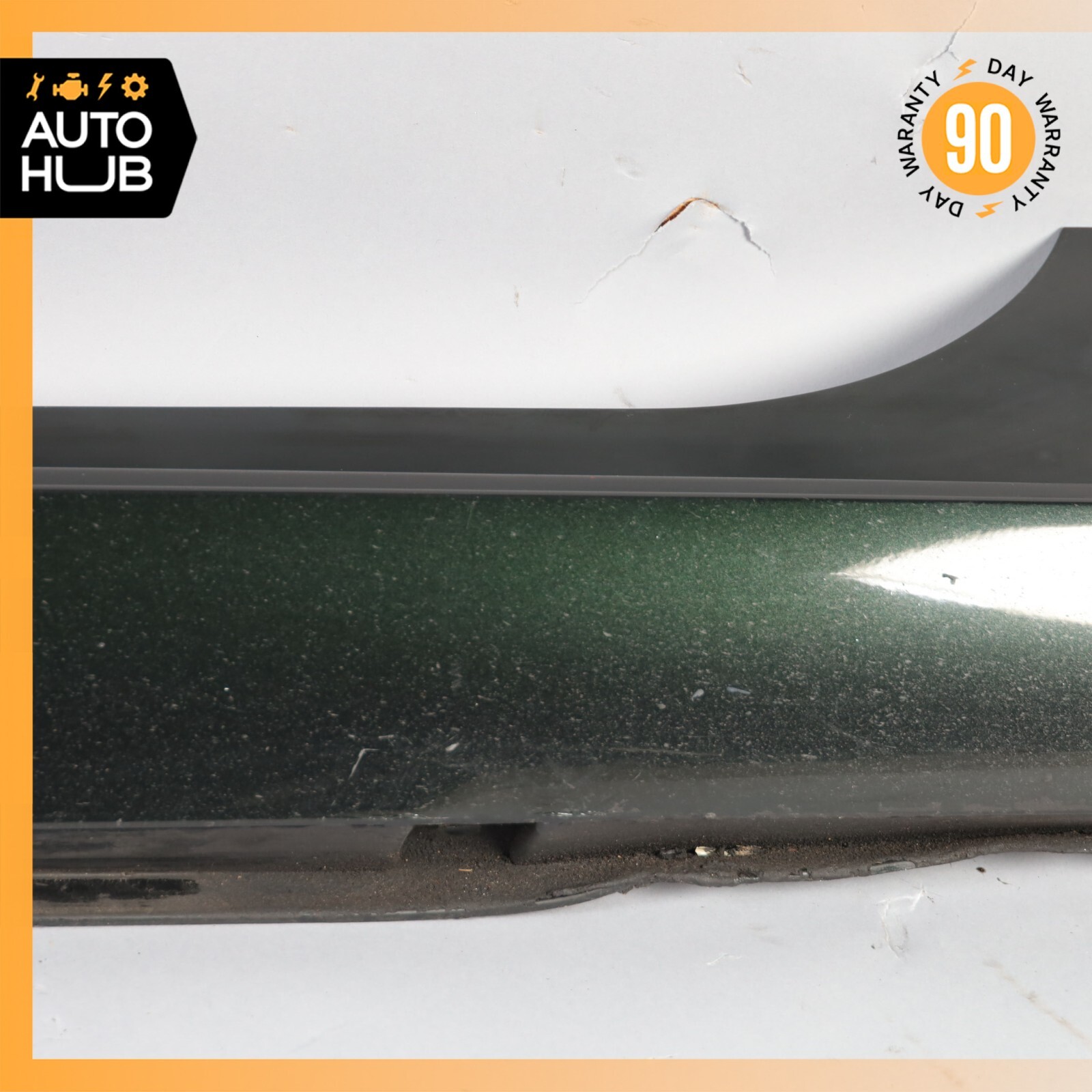 03-10 Bentley Continental GT Coupe Right Passenger Skirt Rocker Panel Green OEM