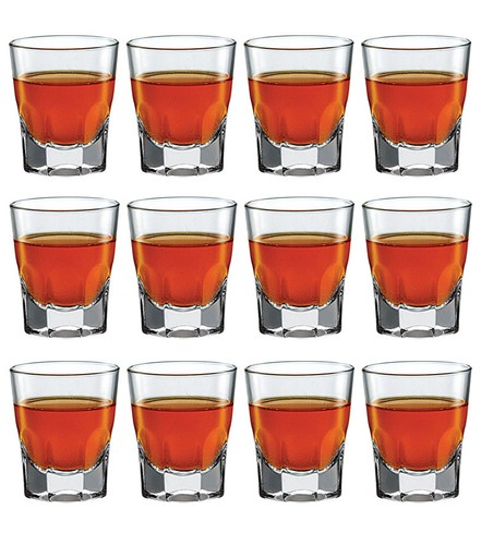 Bormioli Rocco Blancho – Set 12 Bicchieri Per Latte Macchiato 39 Cl – Impilabili E Robusti – Vetro Lavastoviglie