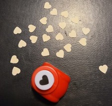 Heart Shape Hole Punch Craft Paper Cards Embossed Scrapbooking Supplies Confetti