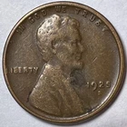 1925-S Lincoln Wheat Cent Extremely Fine XF Coin #9651