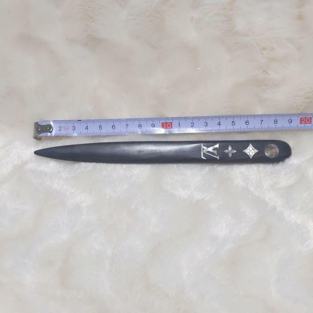 LOUIS VUITTON Wooden Paper Knife Letter Opener LTD No Box | eBay