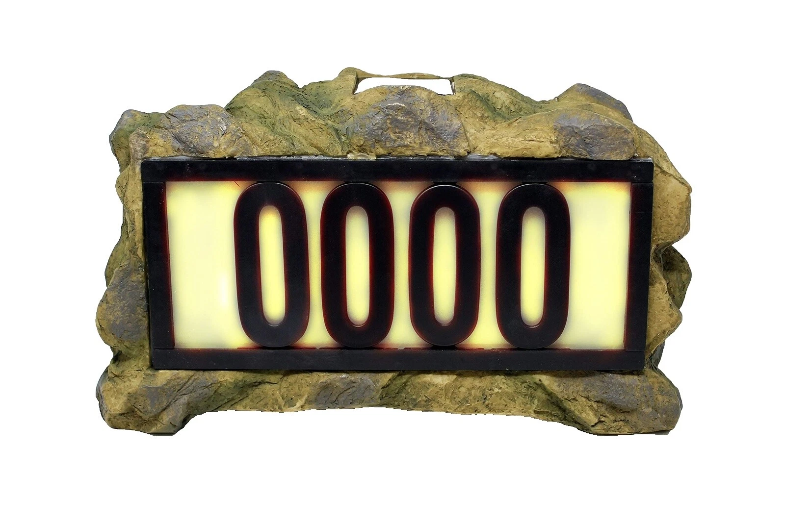 Plastic Contemporary Numbers Home Décor Plaques & Signs